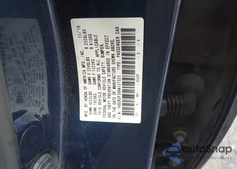 2017 Honda Accord Lx from USA, damaged, VIN 1HGCR2F3XHA107323